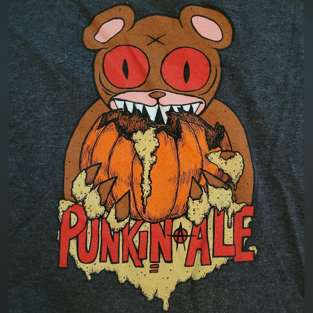 DFH Punkin Ale Charcoal S/S V-Neck Wmn Small - Picture 2 of 4